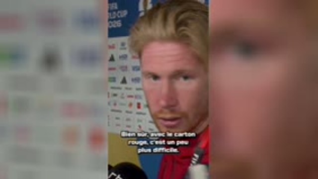 Belgique - De Bruyne regrette le manque de réalisme