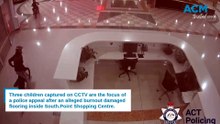 Police hunt for three children after e-bike burnout damages shopping centre