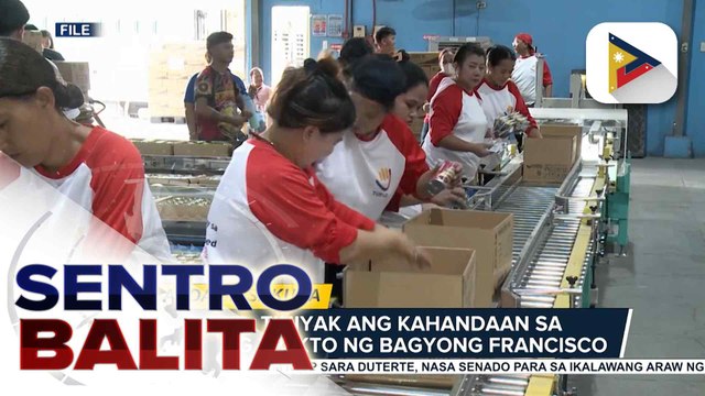 DSWD, tiniyak ang kahandaan sa magiging epekto ng Bagyong #FranciscoPH | ulat ni Gab Villegas
