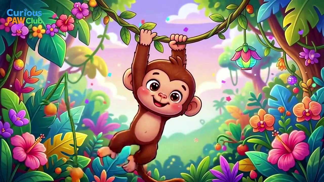 Can You Jump Like a Jungle Monkey? 🐒🌴 | Fun Kids Song
