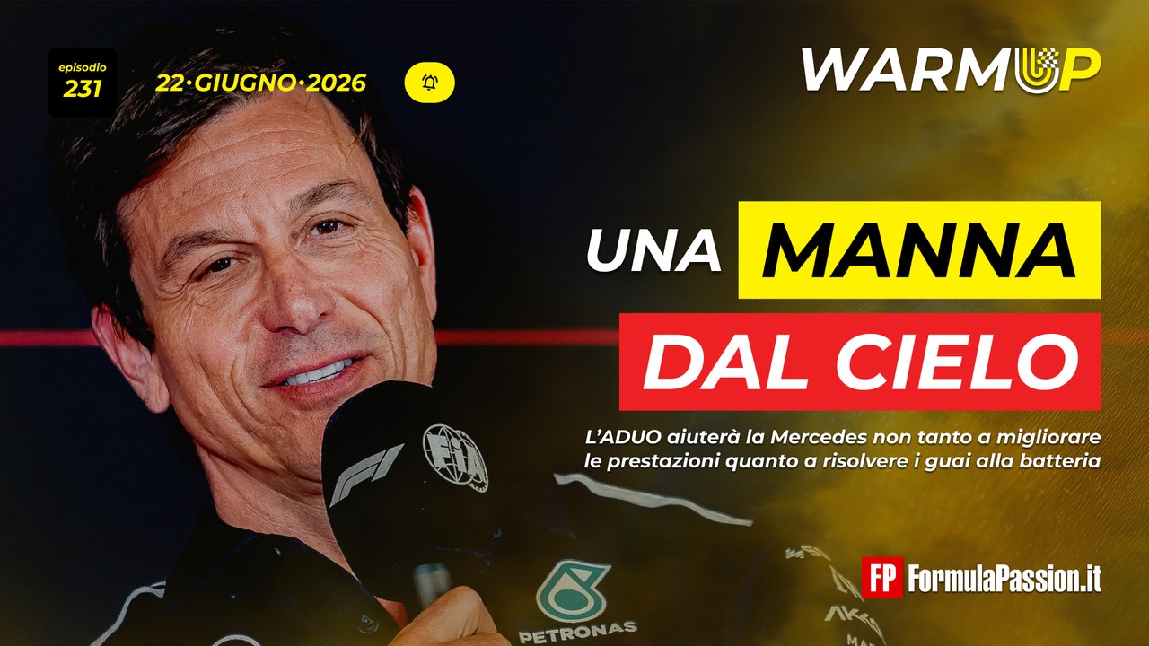 Come l'ADUO SALVERÀ la MERCEDES | WarmUp F1 231 - 22/6