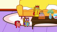 Don't Cry Numberblock 1!... 🌧️ Numberblocks Sad Story... _ Numberblocks Funny Animation