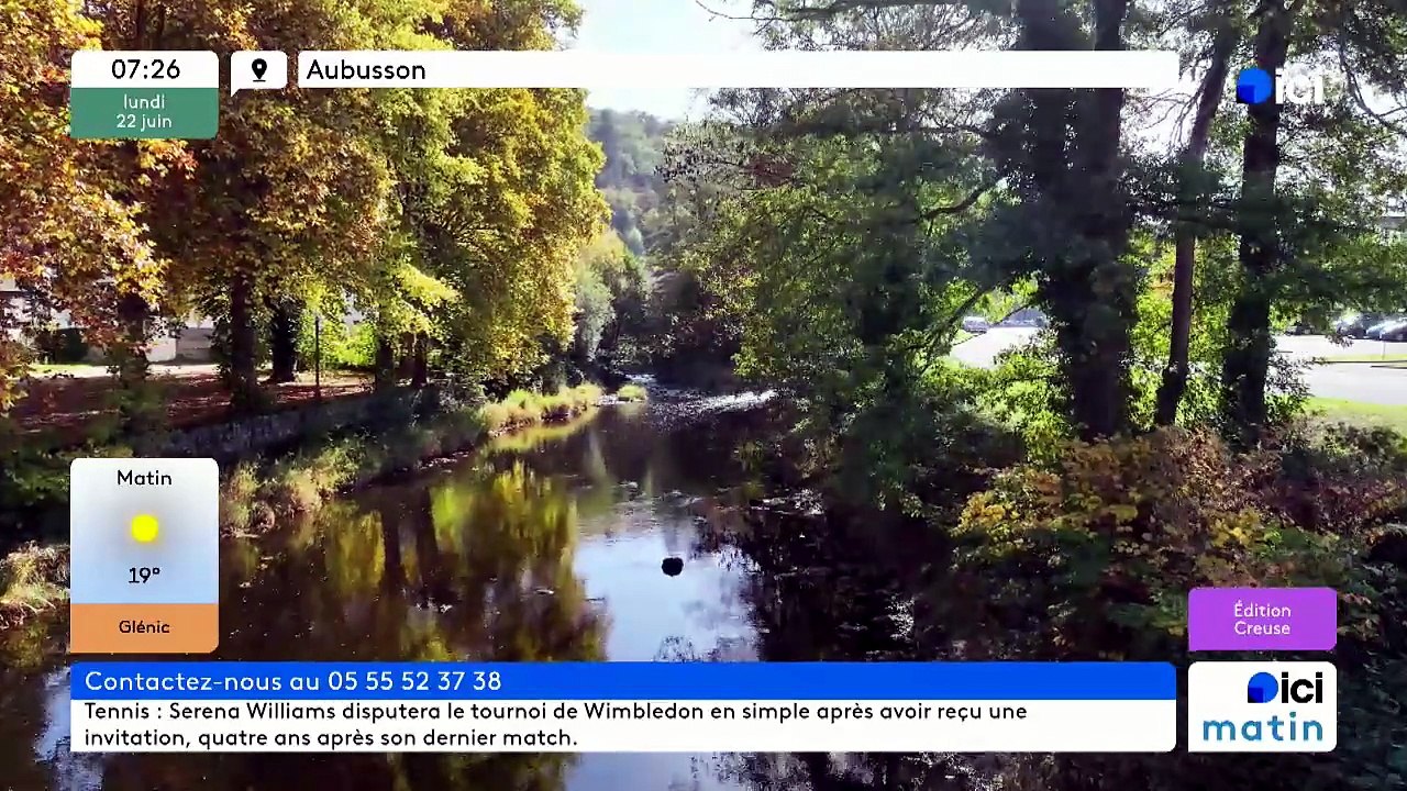 22/06/2026 - ici matin par ici Creuse en vidéo
