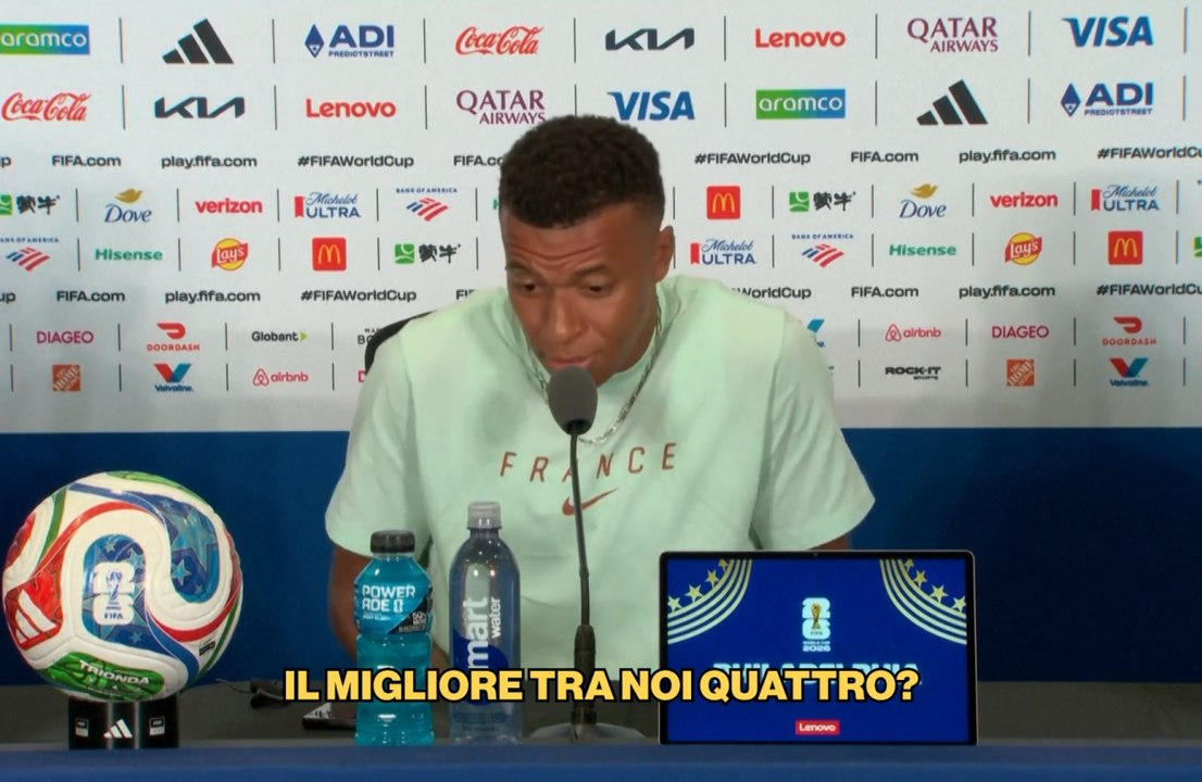 "Chi è il più forte del mondo?": Mbappé non ha dubbi