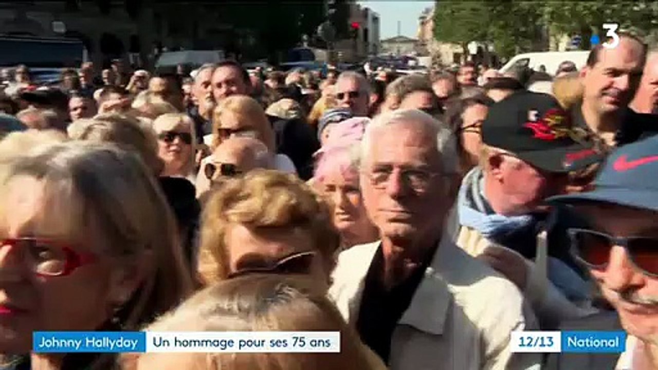 2018 - Les Images Fortes de la Cérémonie à la Madeleine pour Johnny Hallyday (Journal 12/13, France 3, 15 Juin)