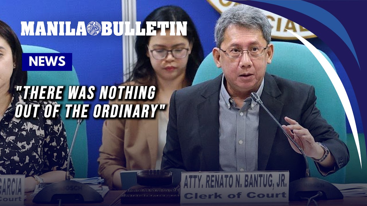Senate Secretary clarifies that no party dominates pre-trial conference on VP impeachment trial