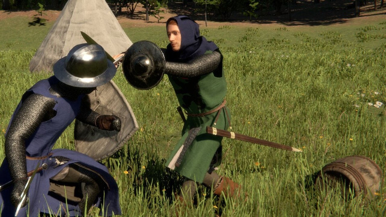 Das Mittelalter-Rollenspiel Kinstrife zeigt seine realistische Schwertkampf-Physik