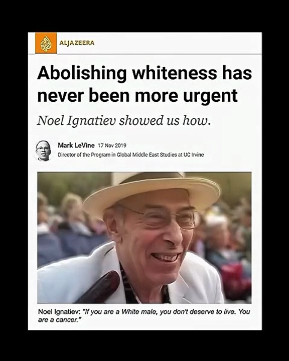 Rabbi claims world peace can only be achieved once whites are no longer a majority in any country