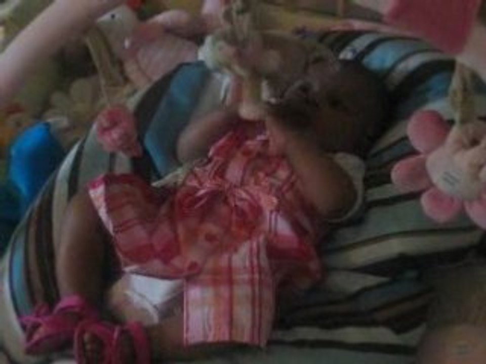 Kiara et lola la vache