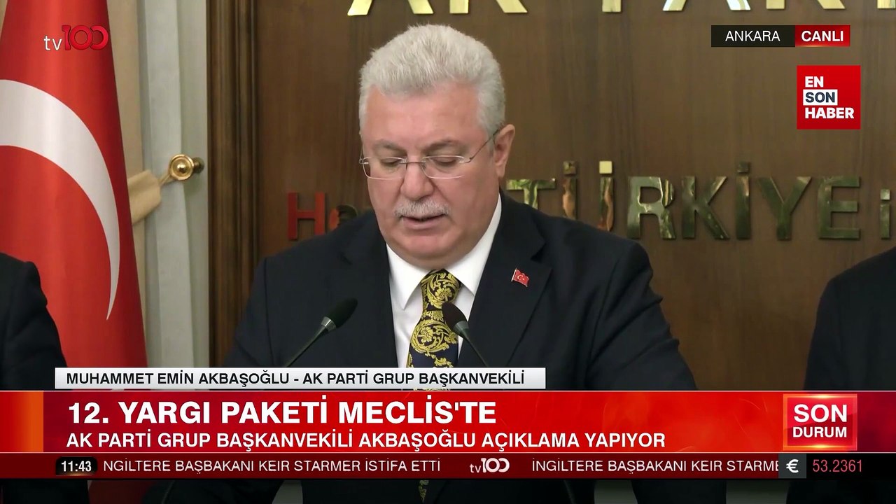 Muhammet Emin Akbaşoğlu: İdari yargıda işlevsellik artacak uyuşmazlıkları tek hakim çözecek