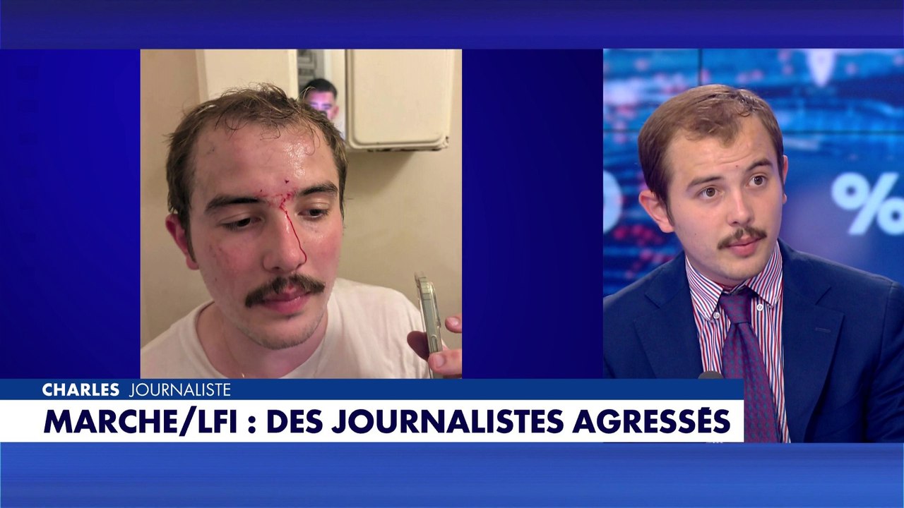 Charles : «Un antifasciste a tenté de me donner un coup de pied dans la tête»