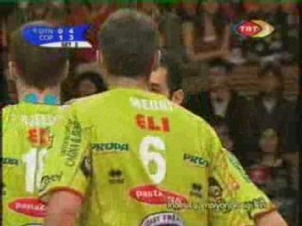 Dinamo Kazan vs. Copra Piacenza, 2008 IECL Final Set2 Part1