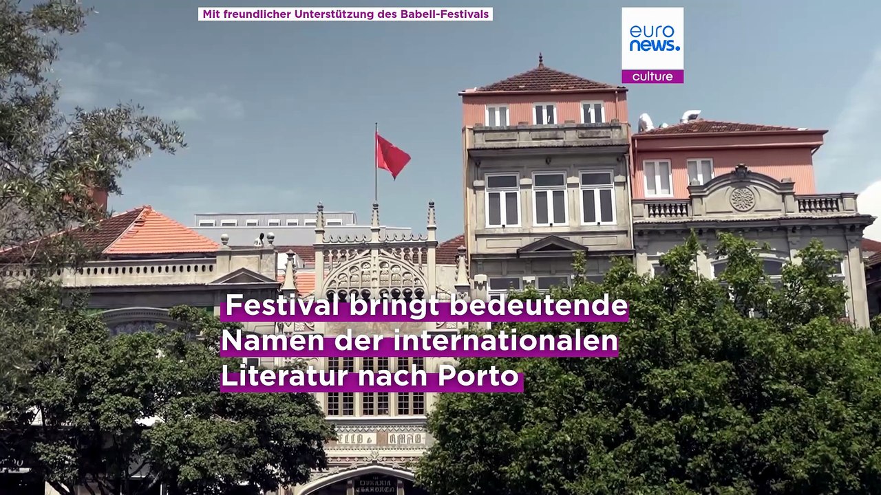 BABELL macht Porto zur "Buchstadt" mit internationalen Starautoren