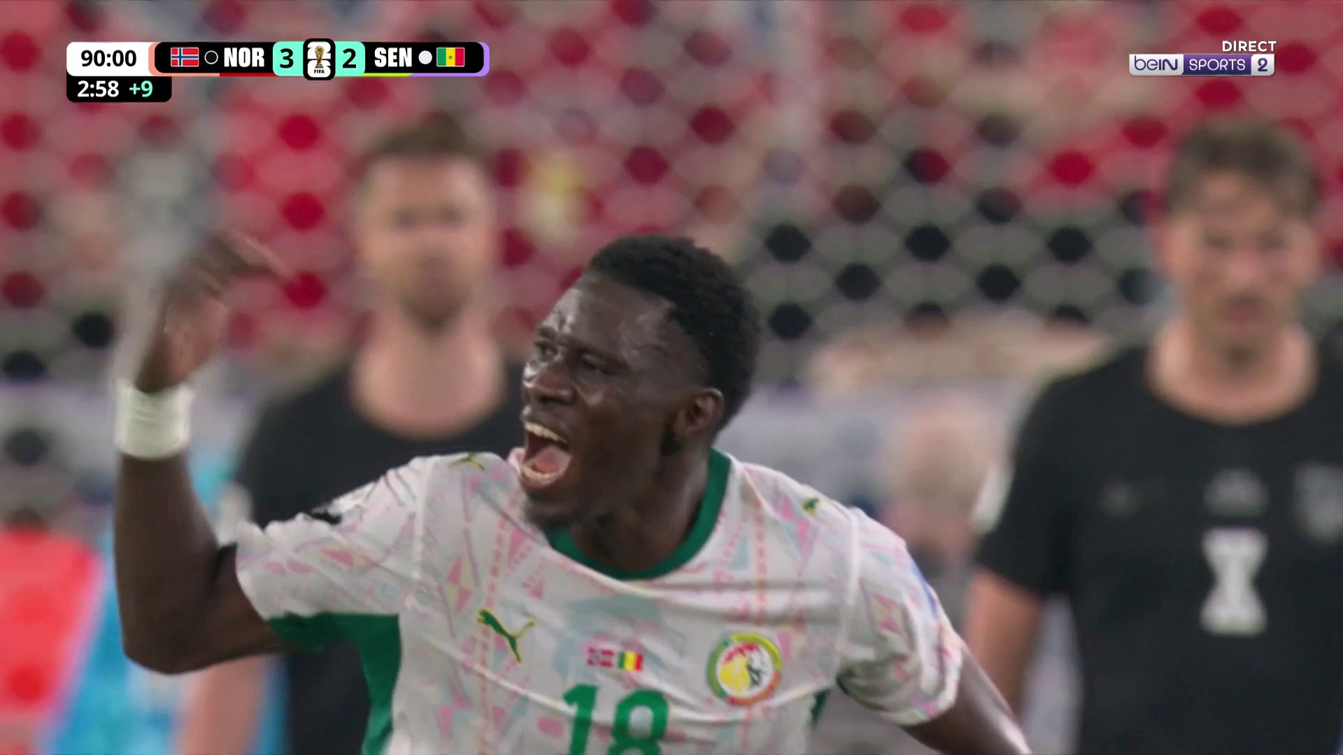 Coupe du Monde 2026 : Sarr relance le Sénégal, 3-2 face à la Norvège !