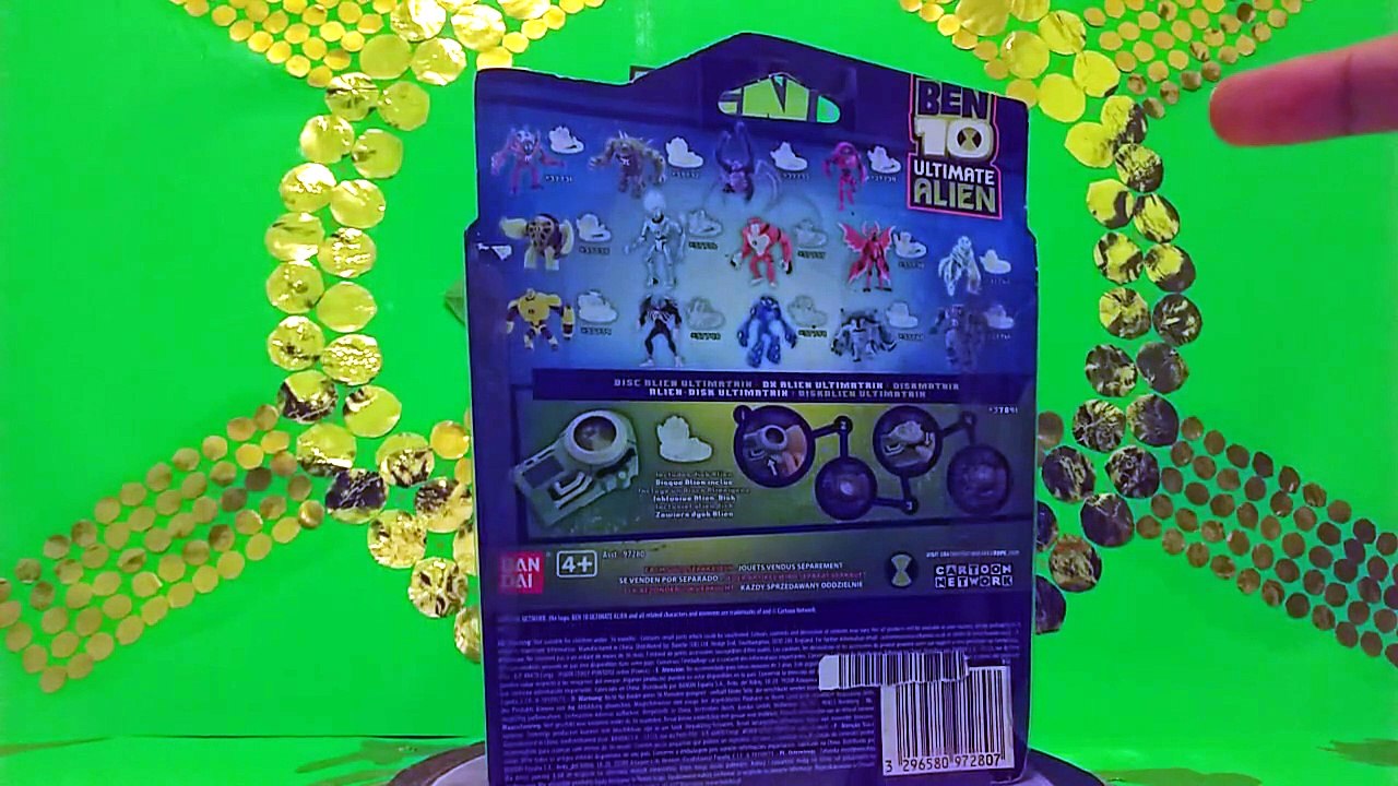 1 Review - Boneco do Enormossauro Supremo Gold - Ben 10 Ultimate Alien