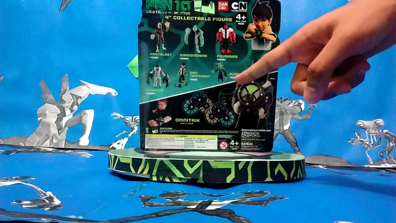4 Review- Boneco Exterminador - Ben 10 Destruições Alienígena
