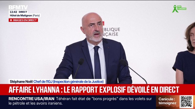 Affaire Lyhanna: pour l'inspection générale de l'éducation, du sport et de la recherche (IGÉSR), il n'y a pas de dysfonctionnement dans le parcours professionnel de Jérôme Barella