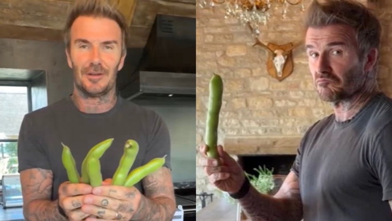 ‘I’ve overachieved’: David Beckham’s kitchen confession leaves Victoria laughing