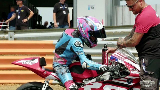 Championnats de France FSBK - Etape 4 (Pau-Arnos) - Moto 4 OGP by Motul ( course 1)