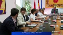 Balance del curso político en el Parlamento de Navarra
