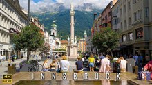 Innsbruck, Austria A Beautiful Summer Day in the Heart of the Alps 🇦🇹 4K 60 FPS