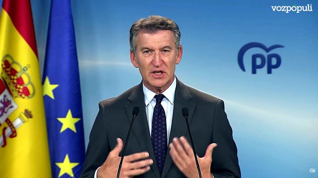 Feijóo: Hay responsabilidades políticas y esa responsabilidad tiene nombre y apellidos
