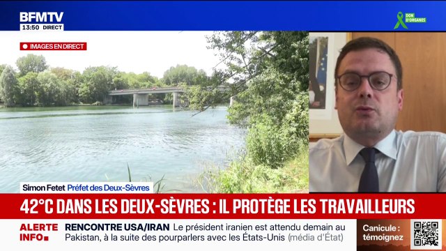 Canicule: Les chantiers de BTP et de travaux publics ont été autorisés à débuter leur activité dès 6h du matin , annonce le préfet des Deux-Sèvres