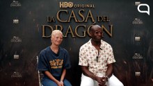 LA CASA DEL DRAGÓN - Entrevista con Steve Toussaint (Lord Corlys Velaryon) y Phoebe Campbell (Lady Rhaena Targaryen)