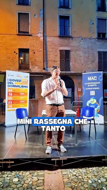 Carlo Pellegatti ai Giovedì del Giornalismo