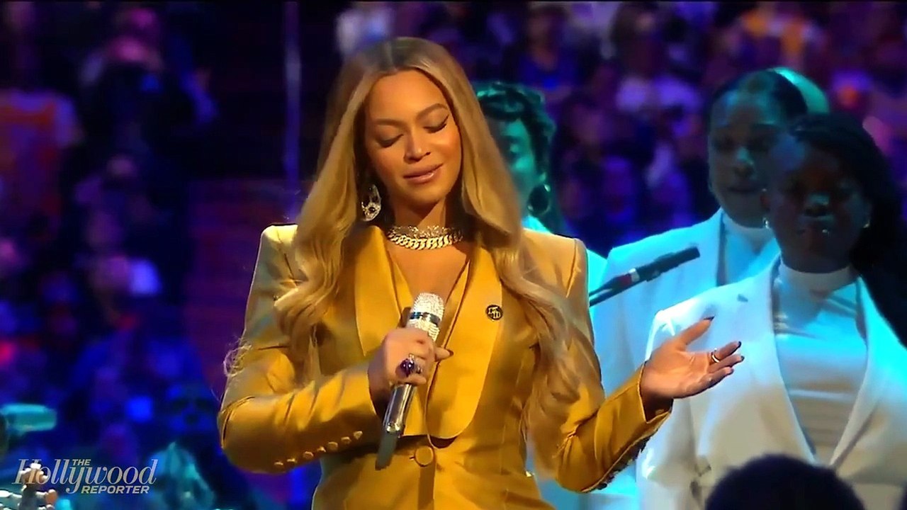 Beyonce, Alicia Keys and More Honor Kobe and Gigi Bryant During Emotional Memorial | THR News [Full Movie]