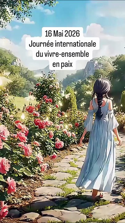 🕊️ 16 Mai 2026 : Journée internationale du vivre-ensemble en paix. #pace.mp4