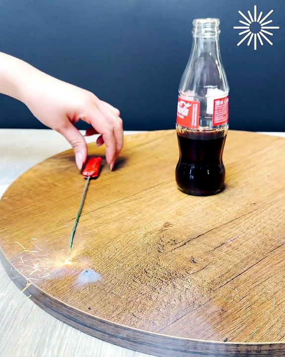 When your drink starts to smoke...  🥤 💨