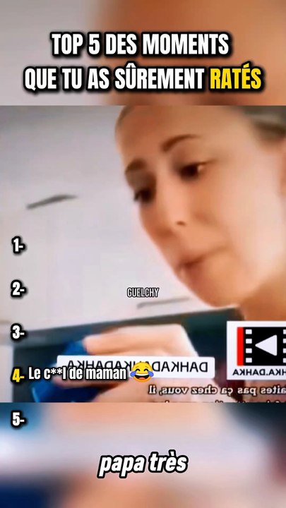 TOP 5 DES MOMENTS QUE TU AS SÛREMENT RATÉS | PA...