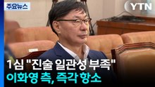 '연어 술파티' 재판부 "장소·음주량 일관성 없어"...이화영, 즉각 항소 / YTN