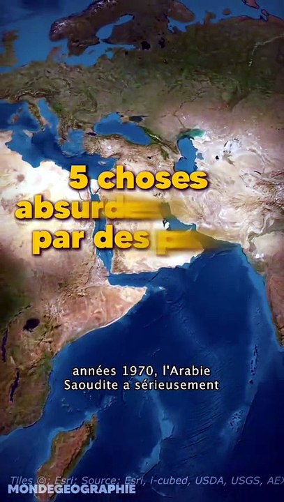 Les 5 choses les plus absurdes jamais faites par des pays #geographie
