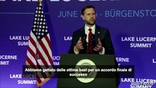 Vance: tra Usa e Iran "ottime basi per accordo finale di successo"