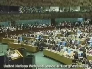 Discours d'Ahmadinejad à l'ONU 1/2