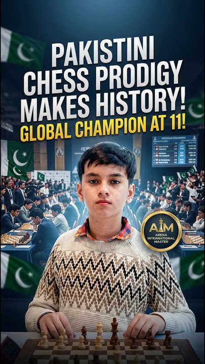 11-Year-Old Pakistani Chess Prodigy Saad Jahangir Creates History!