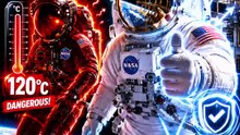 Why Astronauts Wear White Space Suits 🤍🚀 | The Real Reason NASA Chose White #shorts