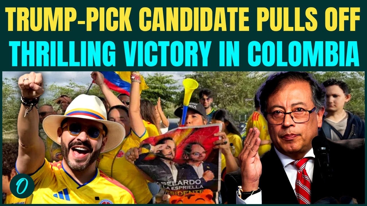 Trump Backed De La Espriella WINS Colombia Presidential Elections; Petro Says Polls Rigged by Israel