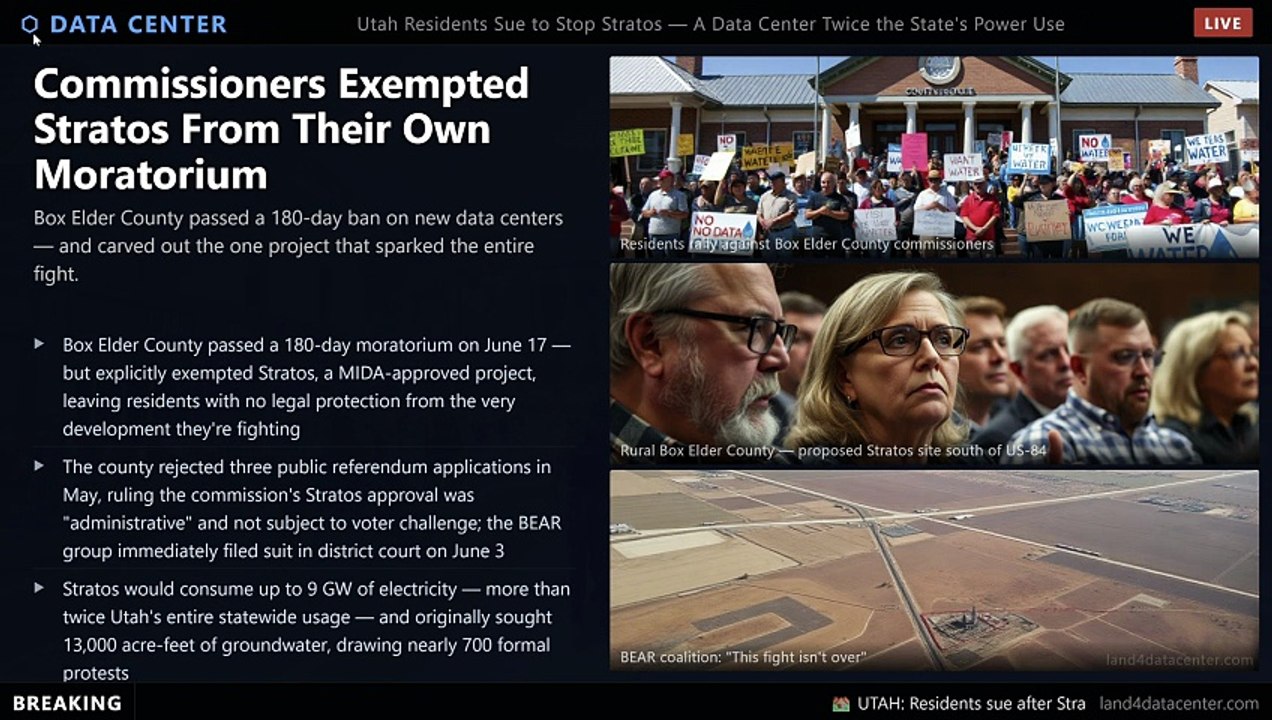 Utah Residents Sued Their County — And the County Exempted the Project Anyway