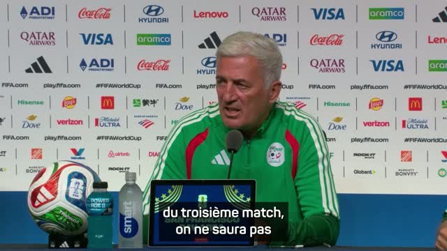 Algérie - Petkovic : Le match face à la Jordanie n'est pas décisif