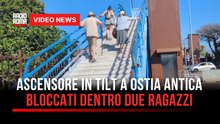 Ostia Antica, due ragazzi bloccati nei nuovi ascensori del cavalcavia