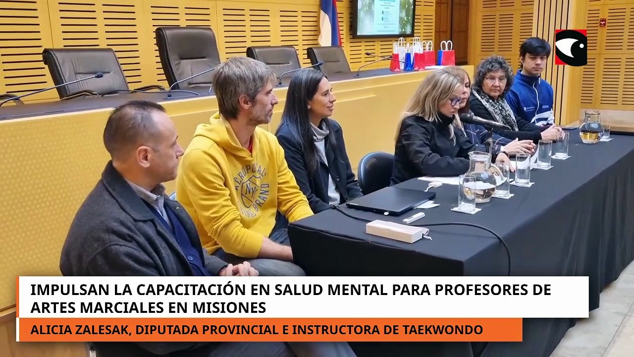 Impulsan la capacitación en salud mental para profesores de artes marciales en Misiones