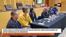 Impulsan la capacitación en salud mental para profesores de artes marciales en Misiones