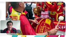 El guiño a Navarra de este aficionado a la selección española