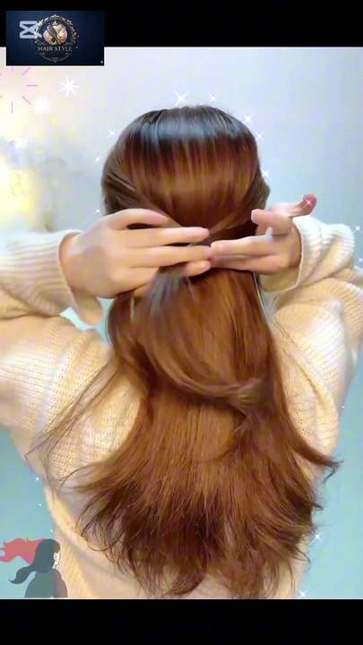 Elegant Romantic Fishtail Braid Updo ✨ | Tuto Coiffure Tresse Fleur Chic