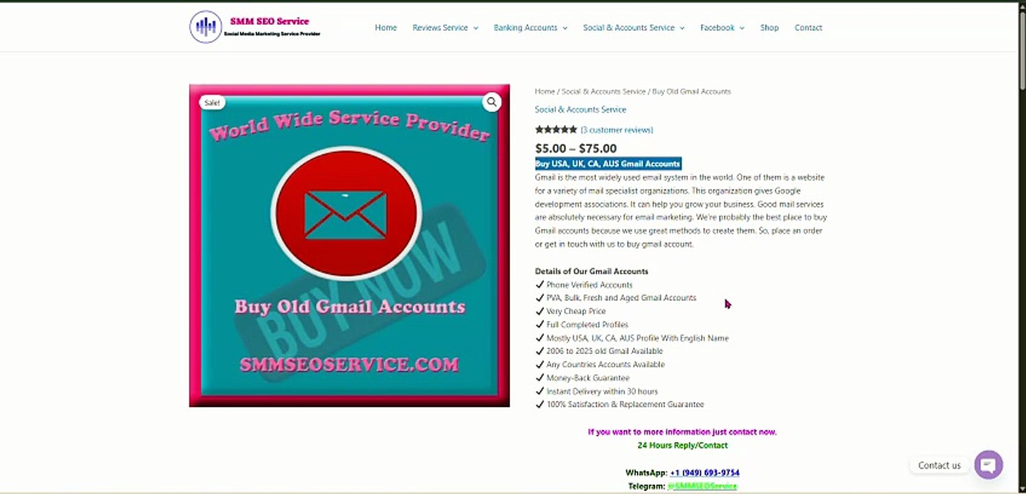 10 Steps To Buy Old Gmail Accounts In Bulk (PVA, Aged)