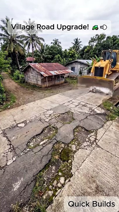 This Village Road Transformation Is Unreal! 🤯 #shorts