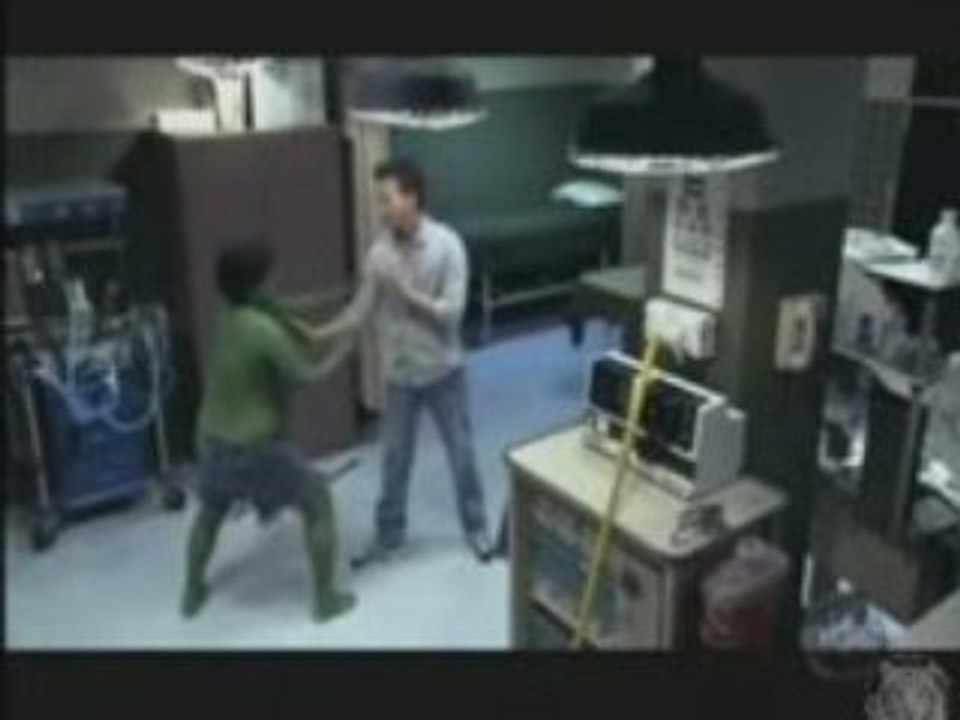 Guillermo & Edward Norton star in The Hulk - Kimmel Live